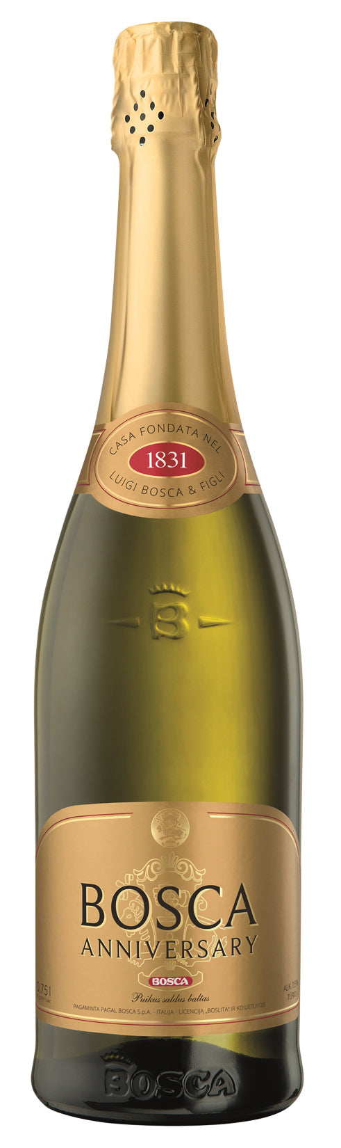 Bosca Anniversary gold sweet 7,5% 75cl