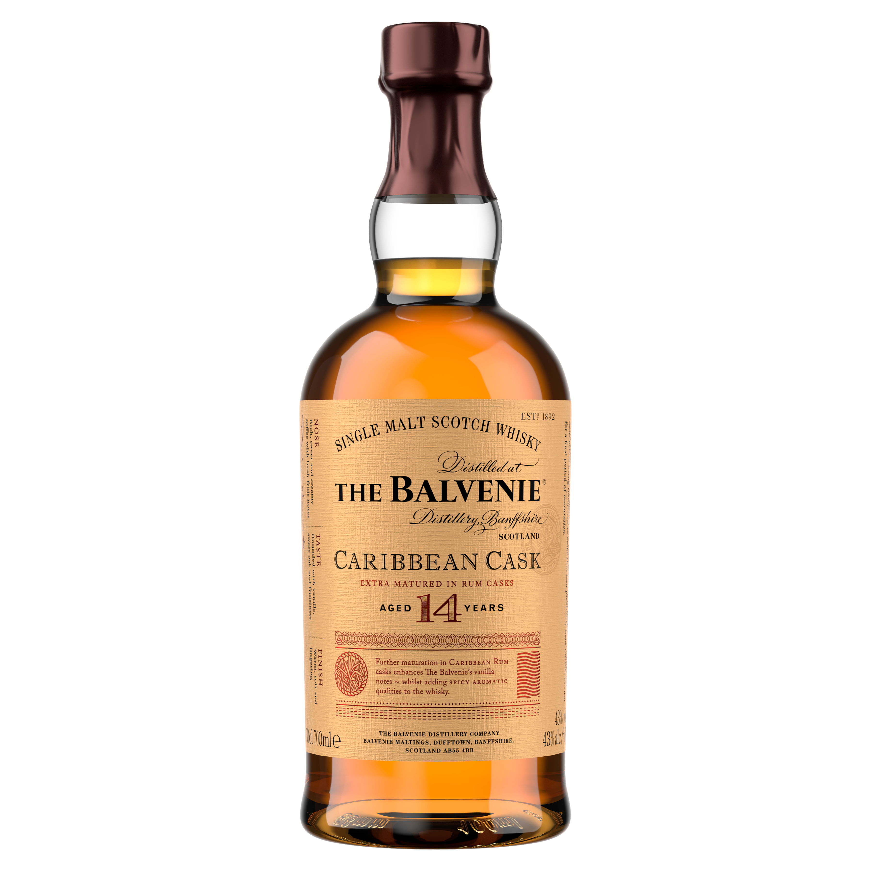Balvenie Caribbean Cask 14YO