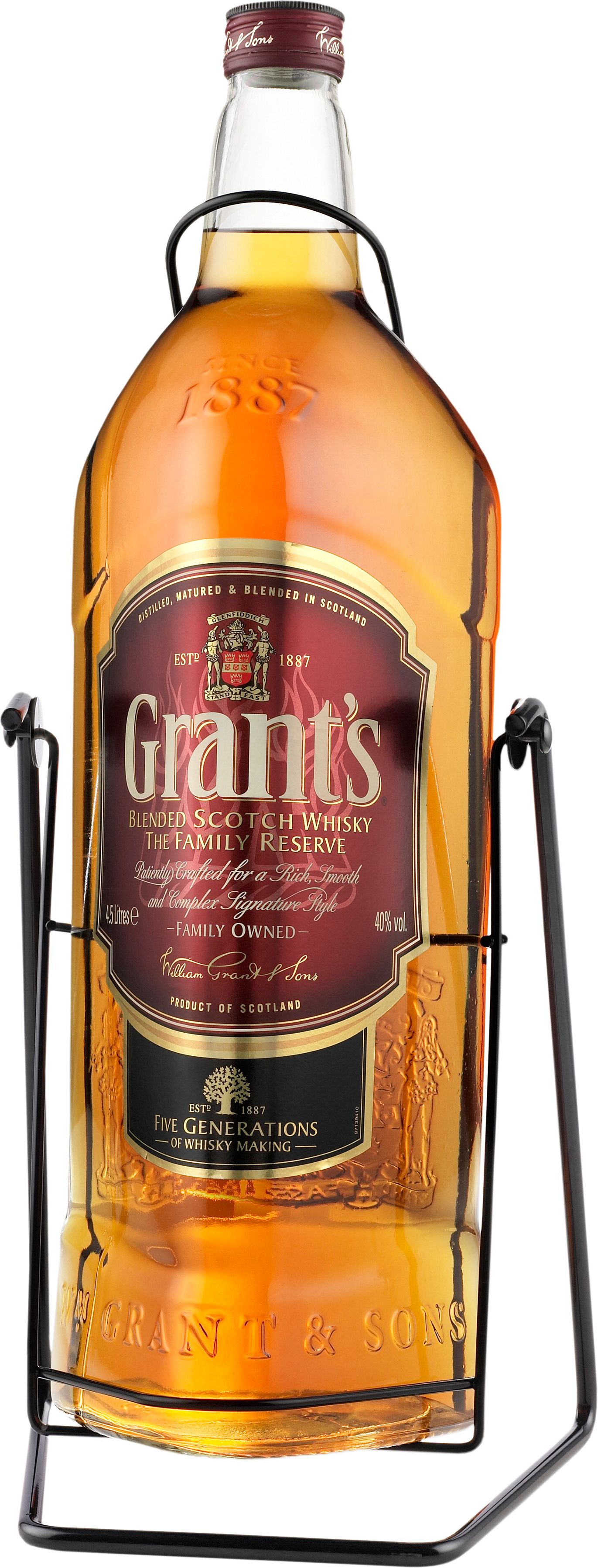 Grant´s Family Reserve 450cl Cradle