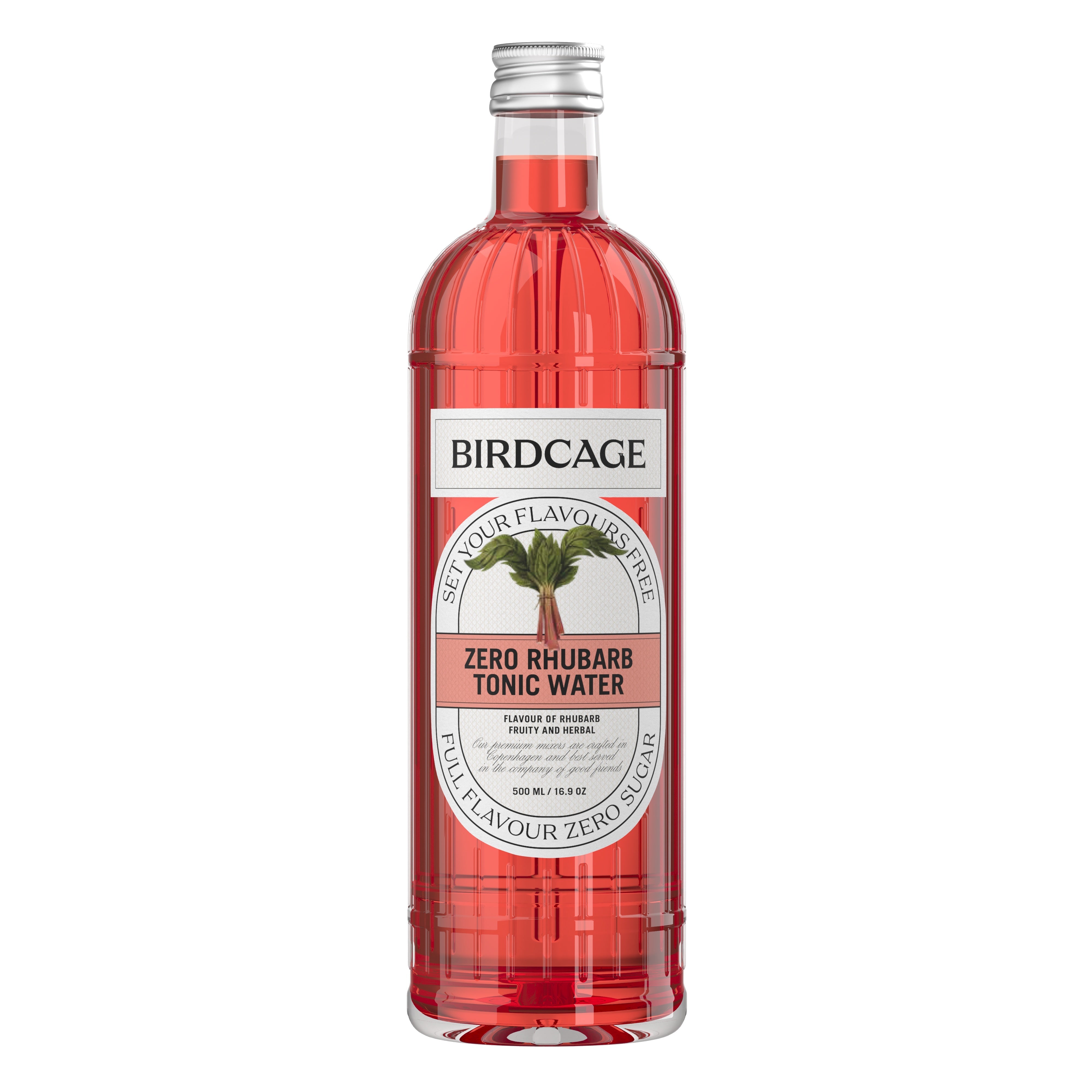 Birdcage Zero Rhubarb Tonic Water 0%