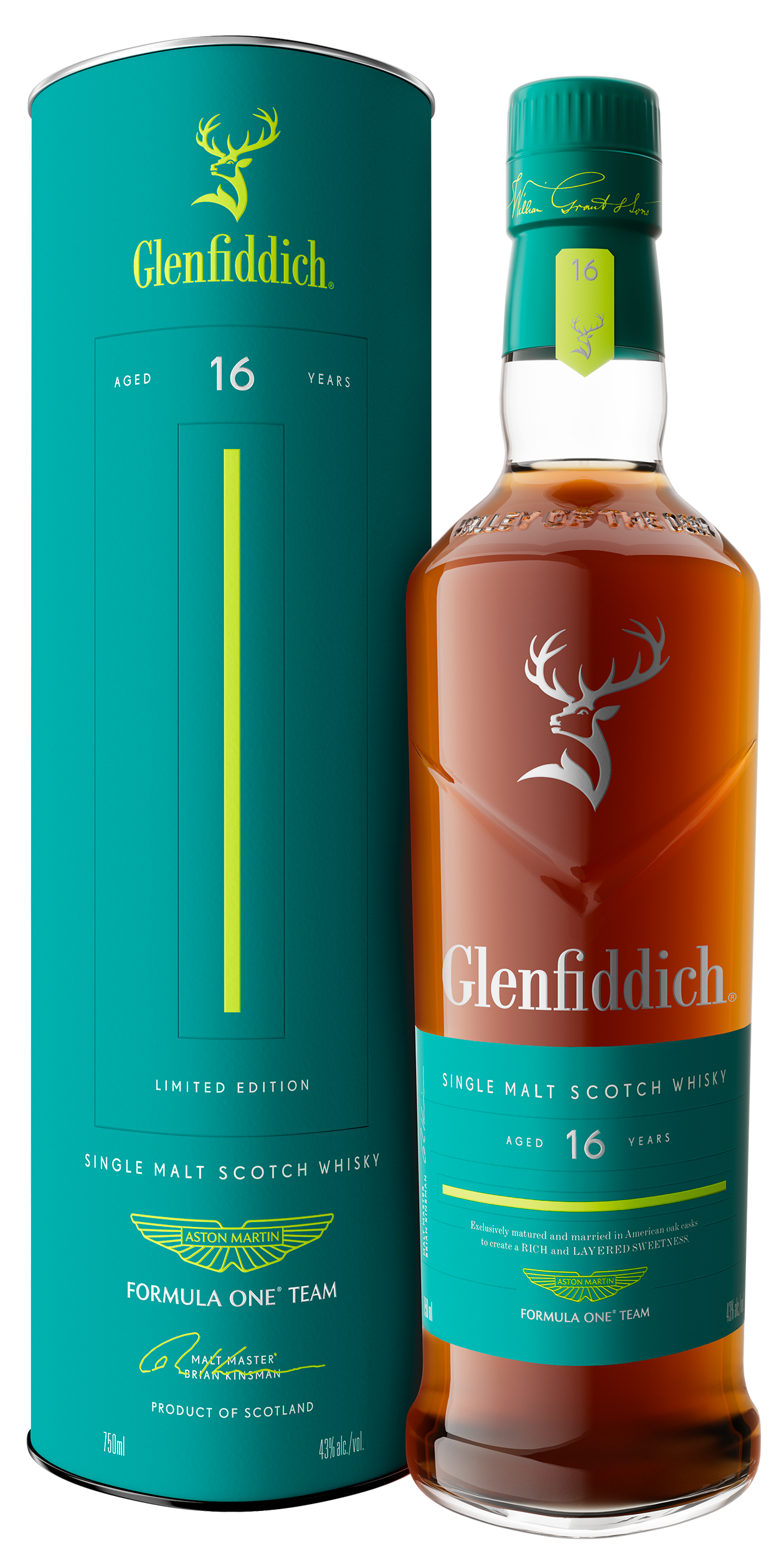 Glenfiddich 16YO Aston Martin F1 Limited Edition