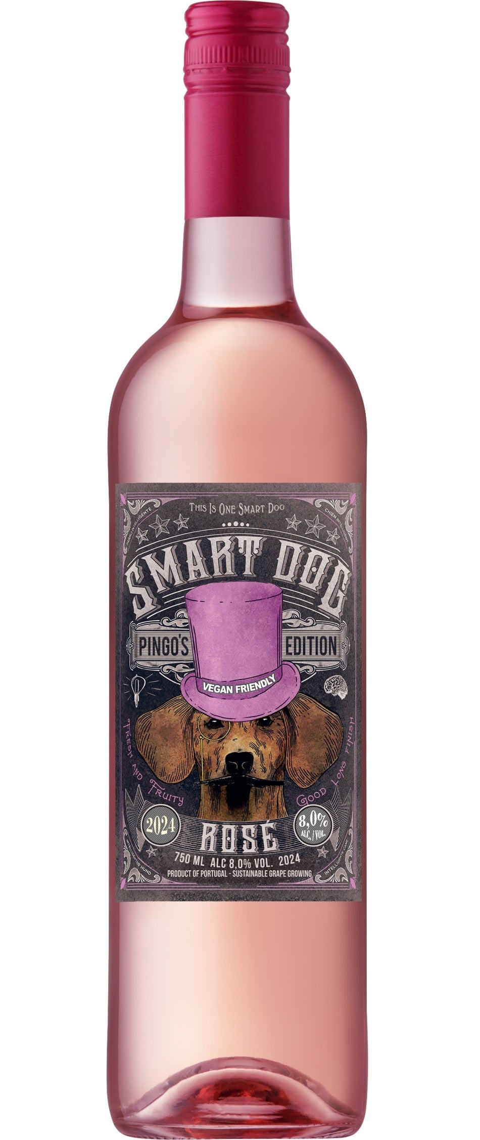 Smart Dog rose 8% 75cl