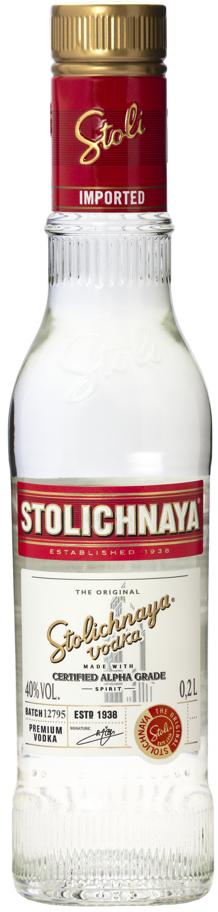 Stoli Vodka 20cl