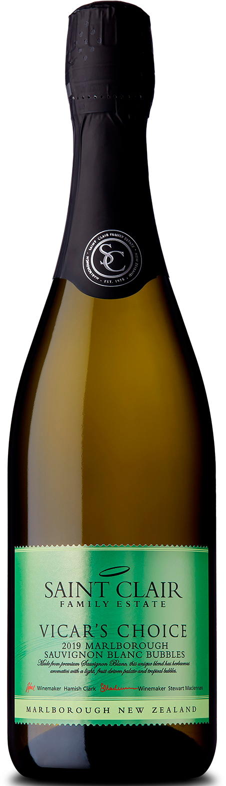 Saint Clair Vicar's Choice Sauvignon Blanc Bubbles Brut