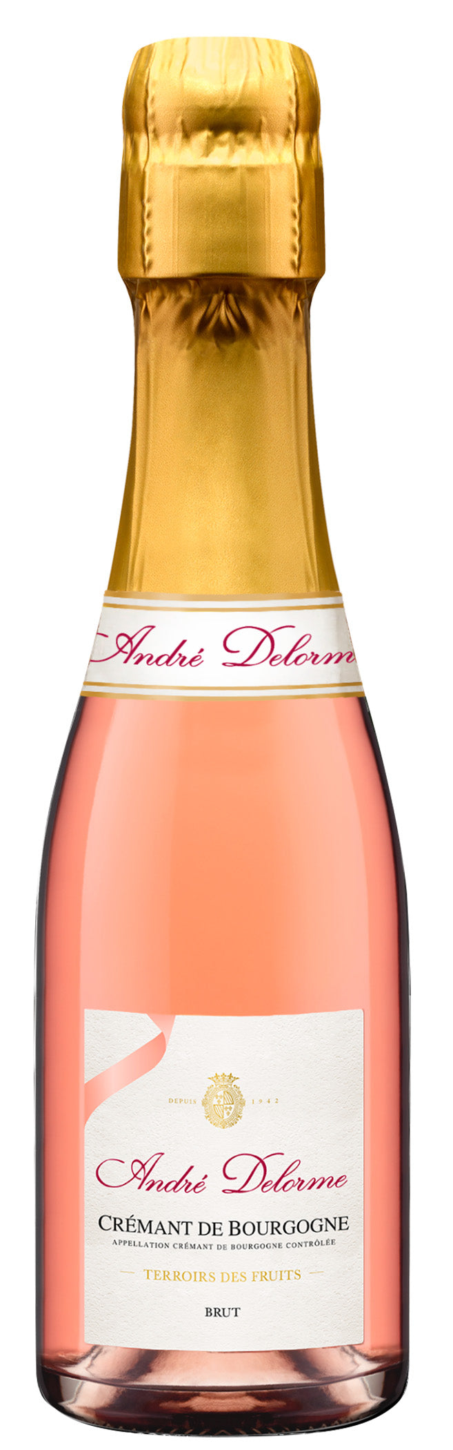 Andre Delorme Cremant de Bourgogne Rose Extra Brut 20cl