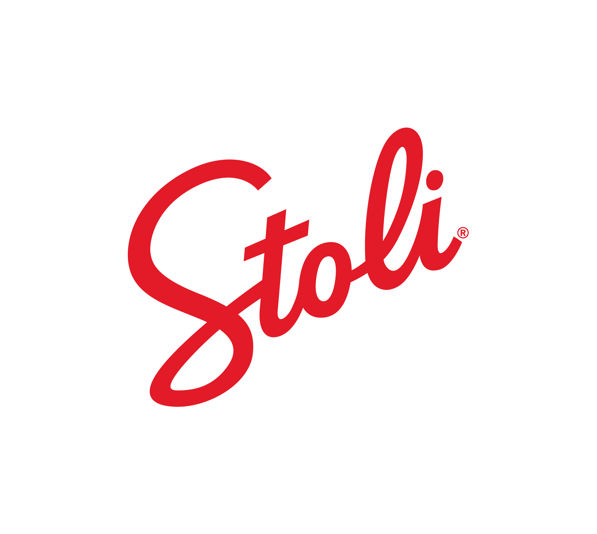 Stoli logo punainen.