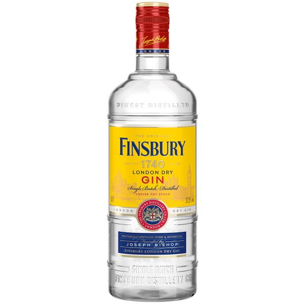 Finsbury London Dry Gin Single Batch 70 cl 0,7L pullo