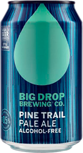 Big Drop Pine Trail alkoholiton olut, 33cl alumiinitölkki