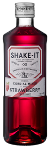 Shake It Strawberry juomatiiviste, 50 cl lasipullo